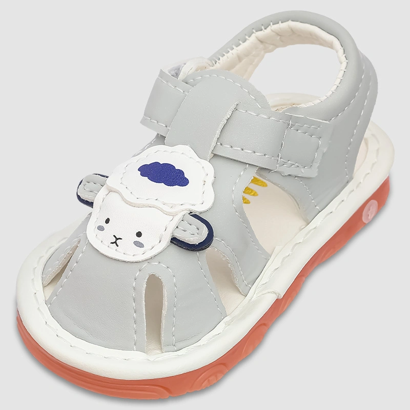 Giày tập đi cho bé Á Châu Avakids AC79 màu xám 3