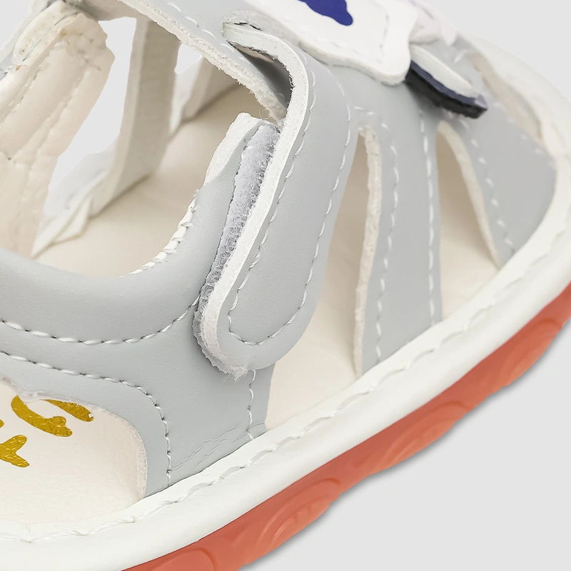 Giày tập đi cho bé Á Châu Avakids AC79 màu xám 7