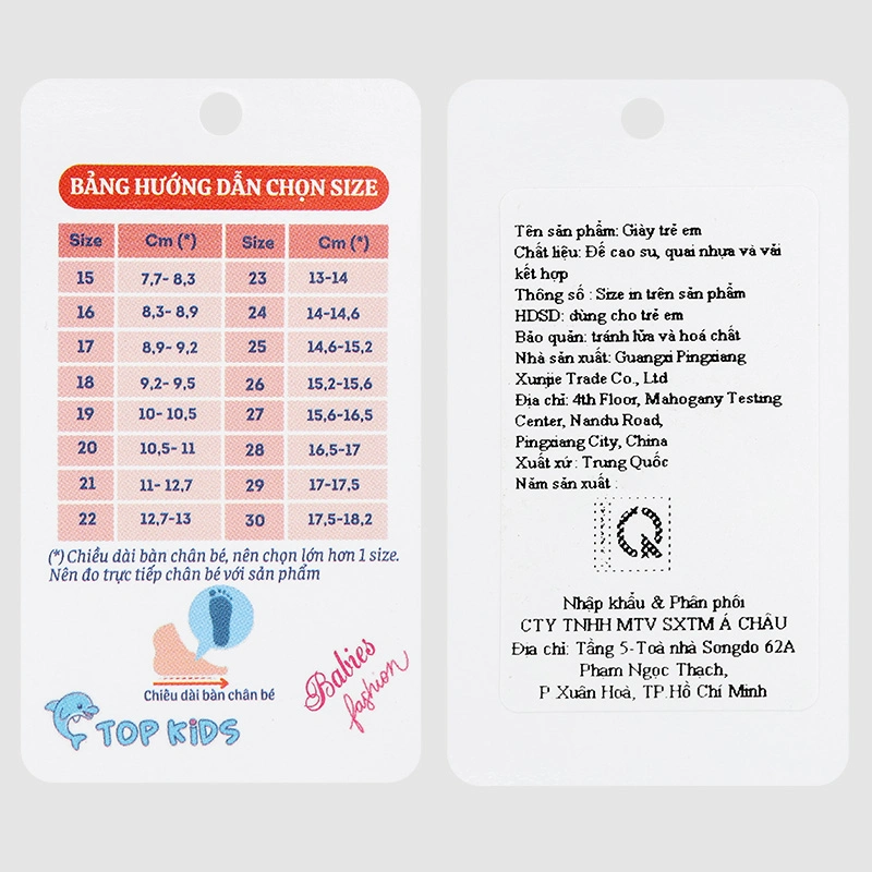 Giày tập đi cho bé Á Châu Avakids AC83 màu hồng 10