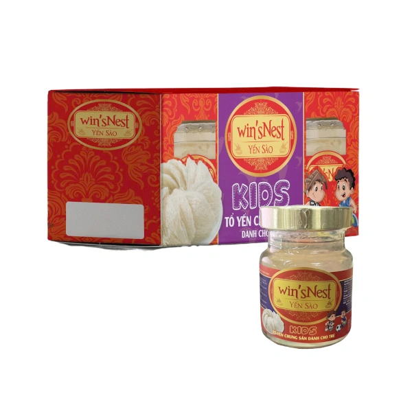 Hộp 3 hũ nước yến sào Win'sNest Kids 70 ml - Giao bao bì ngẫu nhiên
