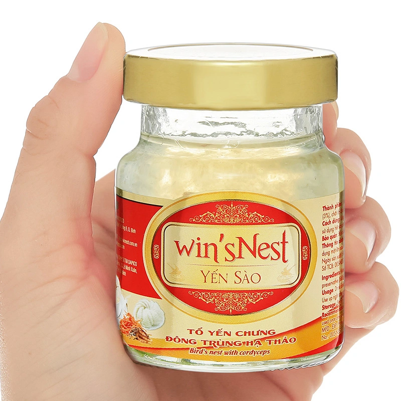 Hộp 6 hũ nước yến sào đông trùng hạ thảo Win'sNest 70 ml (từ 12 tuổi) 10