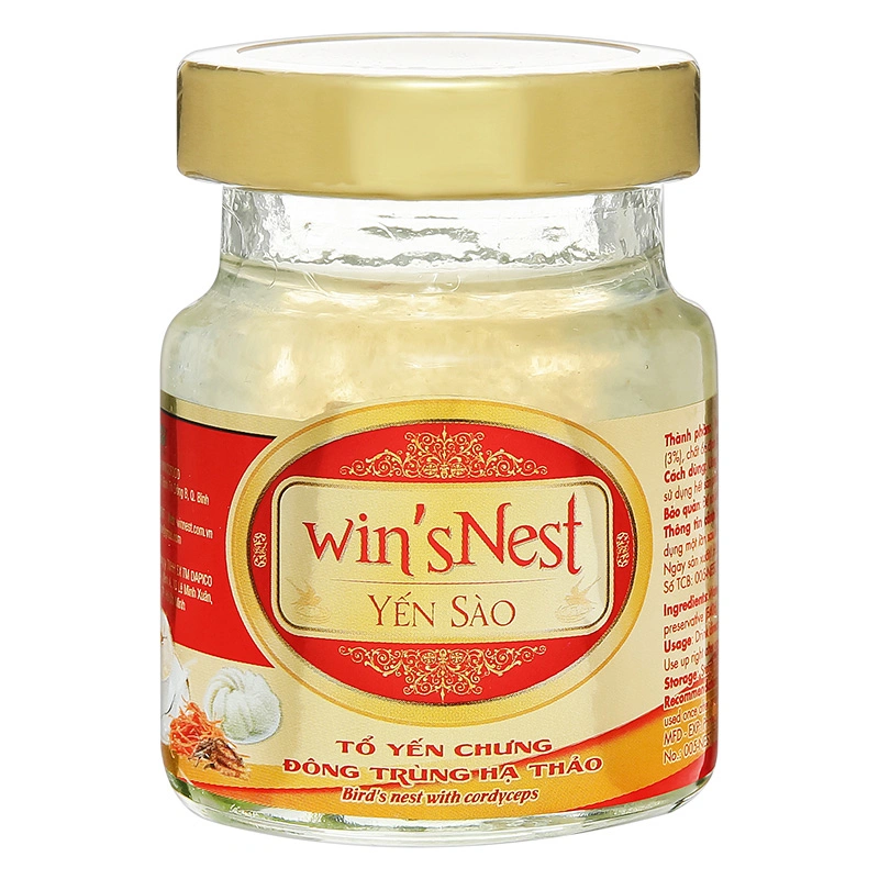 Hộp 6 hũ nước yến sào đông trùng hạ thảo Win'sNest 70 ml (từ 12 tuổi) 7