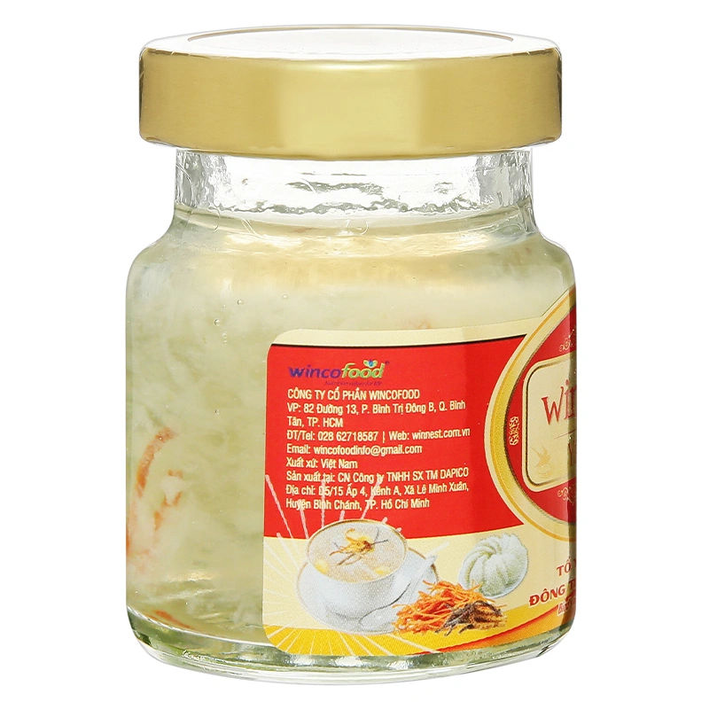 Hộp 6 hũ nước yến sào đông trùng hạ thảo Win'sNest 70 ml (từ 12 tuổi) 8