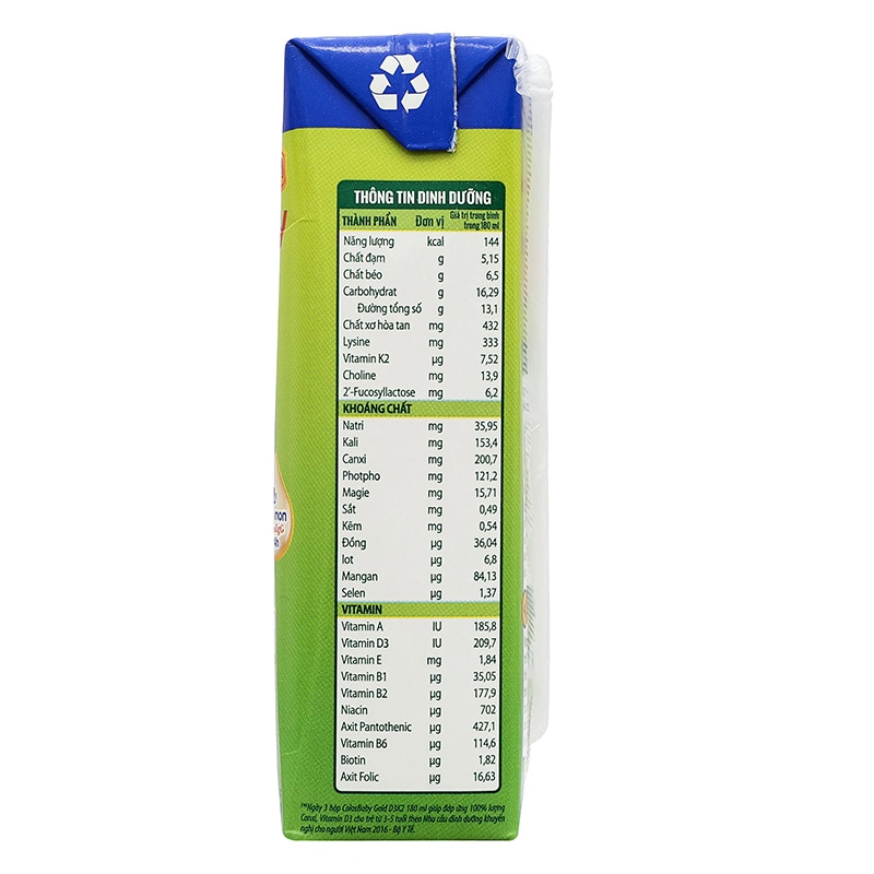 Lốc 4 hộp sữa non pha sẵn ColosBaby Gold D3K2 180 ml (từ 1 tuổi) 7