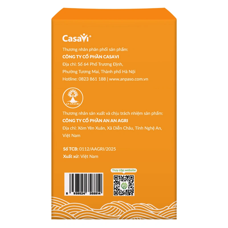 Mì hữu cơ bí đỏ Anpaso 120g (từ 7 tháng) - Giao bao bì ngẫu nhiên 7