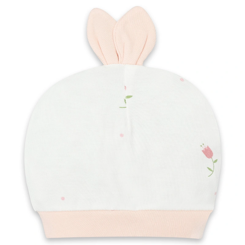 Nón sơ sinh Tiny Ualarogo UR903 màu hồng (0 - 3 tháng) 2