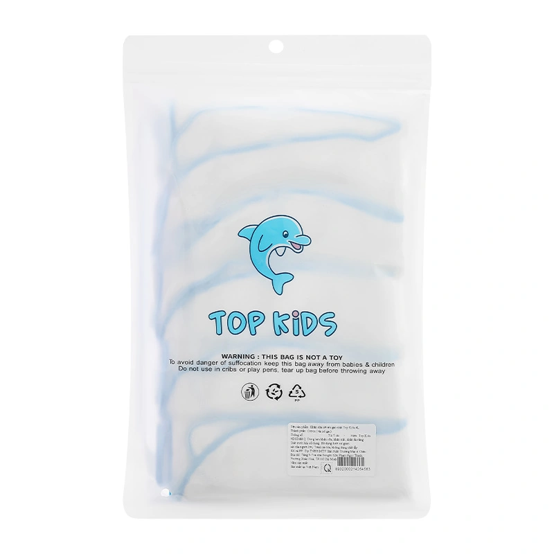 Set 5 cái khăn sữa cotton TOP KIDS 4 lớp 28x28 cm 8