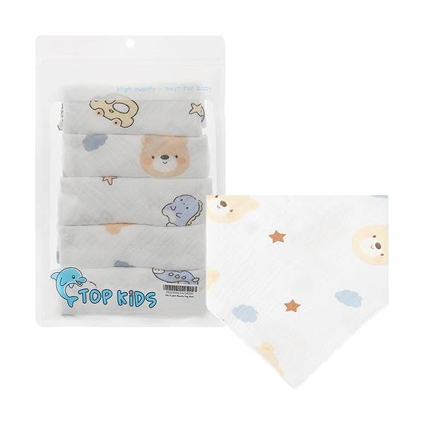 Set 5 yếm ăn cho bé TOP KIDS - Hình ngẫu nhiên