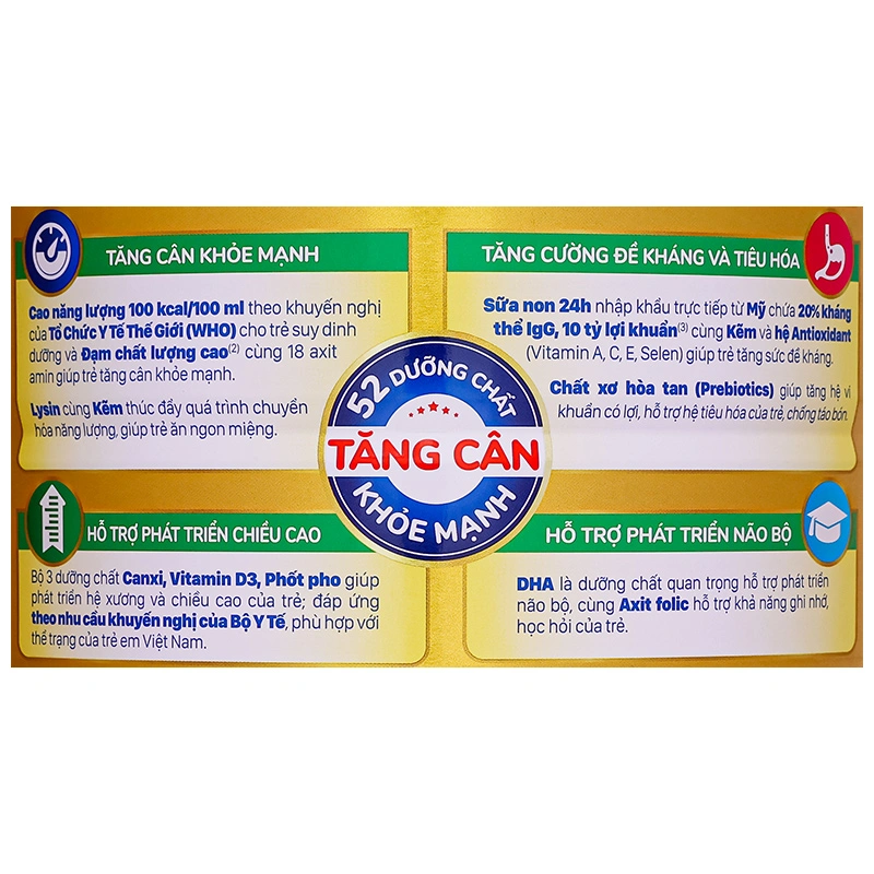 Sữa bột Nutricare Colos 24h Grow Plus 1+ 850g (1 - 2 tuổi) 14