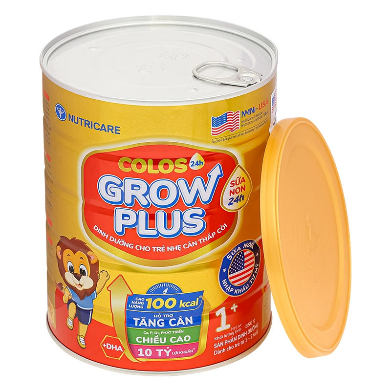 Sữa bột Nutricare Colos 24h Grow Plus 1+ 850g (1 - 2 tuổi) 6