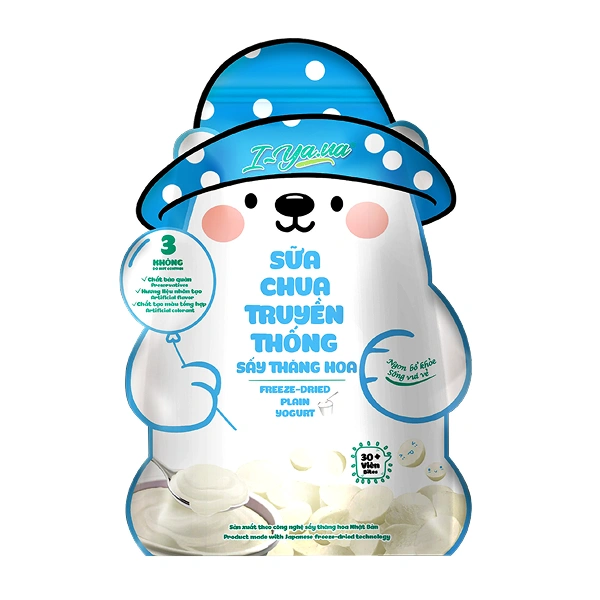 Sữa chua khô sấy thăng hoa vị truyền thống IYAUA