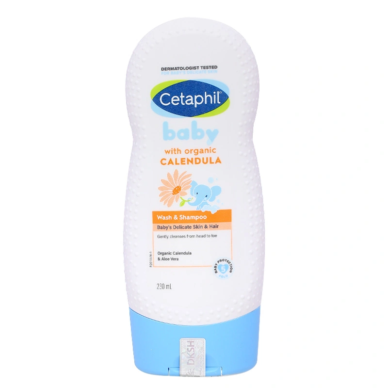 Sữa tắm & gội 2in1 cho bé Cetaphil Baby chiết xuất hoa cúc hữu cơ 230 ml (mọi độ tuổi) - Giao bao bì ngẫu nhiên 3
