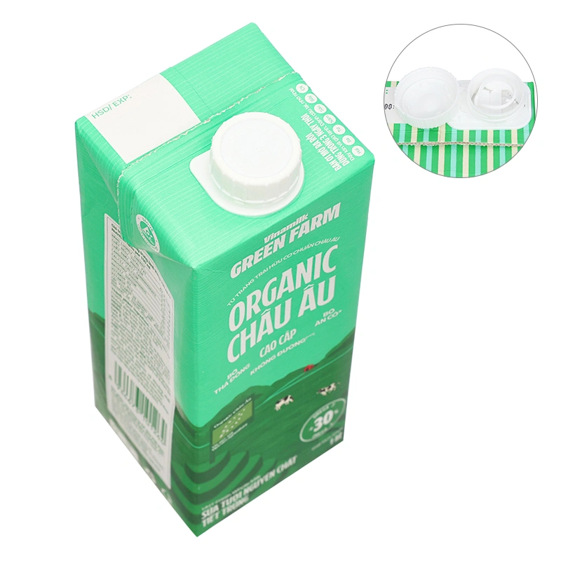 Sữa tươi tiệt trùng Green Farm Organic không đường 1 lít (từ 1 tuổi) 6