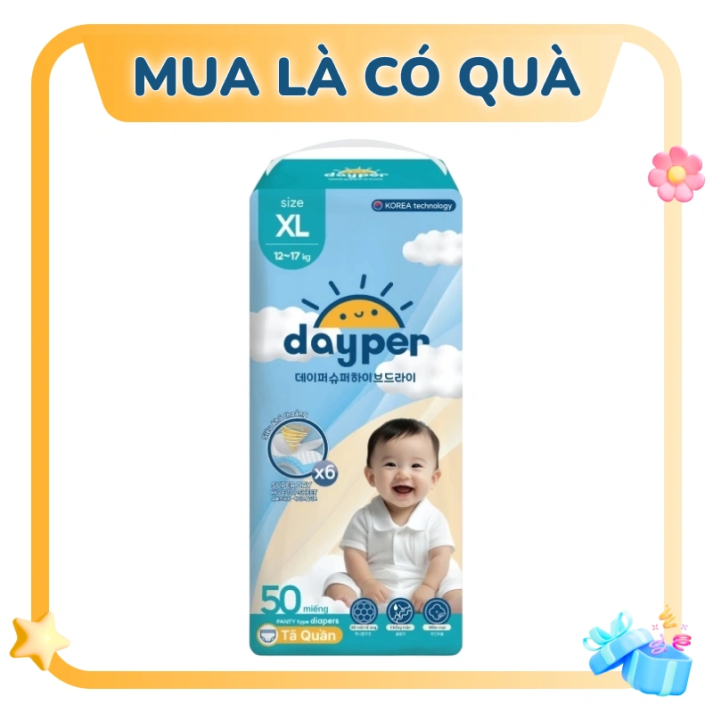 Tã quần Dayper size XL