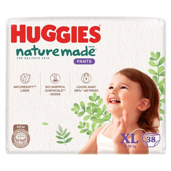 Tã quần Huggies Nature made size XL