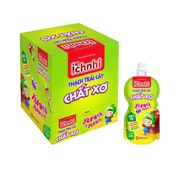 Thạch Ích Nhi bổ sung chất xơ hương trái cây