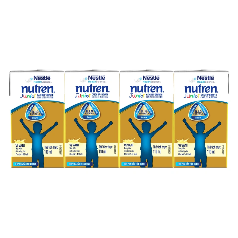 Thùng 36 hộp sữa pha sẵn Nutren Junior hương vani 110 ml (1 - 10 tuổi) - Giao bao bì ngẫu nhiên 15