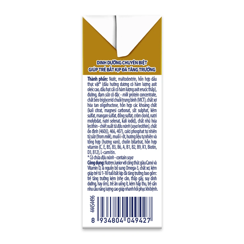 Thùng 36 hộp sữa pha sẵn Nutren Junior hương vani 110 ml (1 - 10 tuổi) - Giao bao bì ngẫu nhiên 19