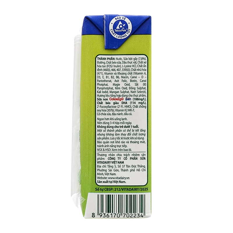Lốc 4 hộp sữa non pha sẵn ColosBaby Gold D3K2 110 ml (từ 1 tuổi) 19