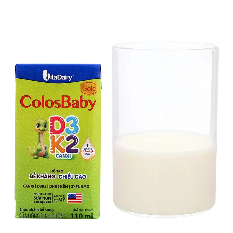 Lốc 4 hộp sữa non pha sẵn ColosBaby Gold D3K2 110 ml (từ 1 tuổi) 21
