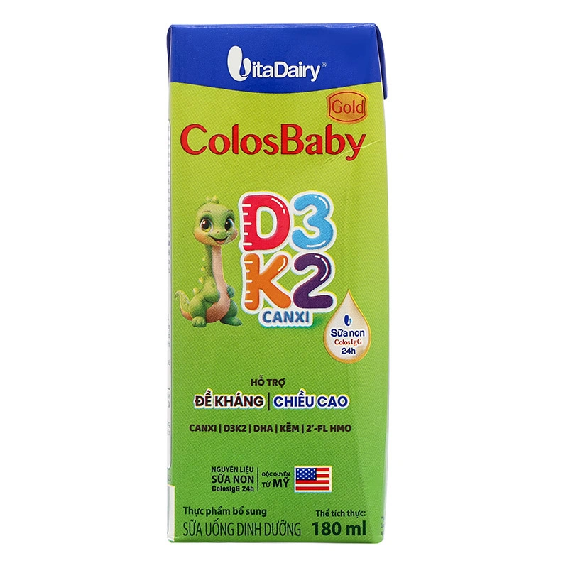 Lốc 4 hộp sữa non pha sẵn ColosBaby Gold D3K2 180 ml (từ 1 tuổi) 17