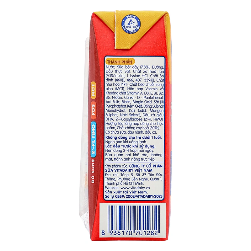 Thùng 48 hộp sữa pha sẵn Oggi Gold 110 ml cho trẻ suy dinh dưỡng (từ 1 tuổi) 10