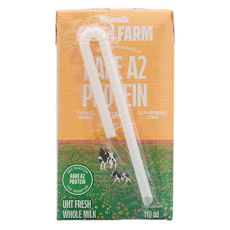 Lốc 4 hộp sữa tươi tiệt trùng Vinamilk Green Farm A2 110 ml (từ 1 tuổi) 19