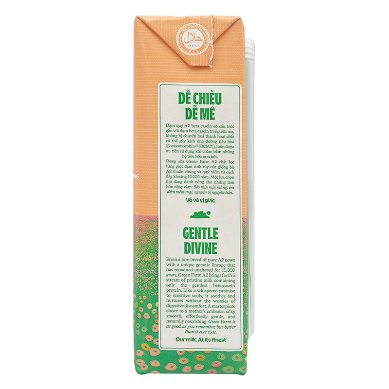 Thùng 48 hộp sữa tươi tiệt trùng Vinamilk Green Farm A2 180 ml (từ 1 tuổi) 11