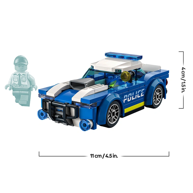 Đồ chơi lắp ráp xe cảnh sát Lego 60312 (94 chi tiết) 8