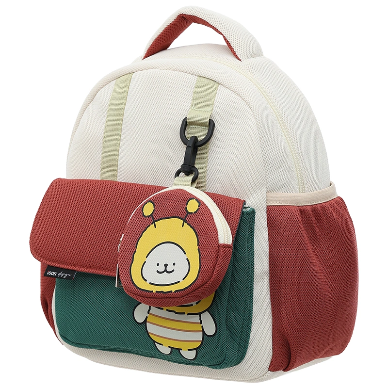 Balo cho bé mẫu giáo Ioon PANNA8 ong E2545 xanh 17