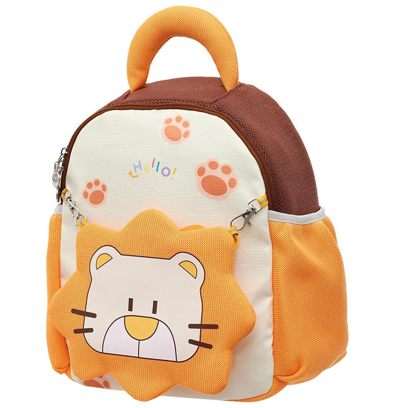 Balo cho bé mẫu giáo Tbwin PANNA8 sư tử E2547 vàng 3