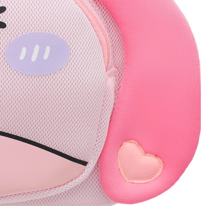 Balo cho bé mẫu giáo Tbwin PANNA8 thỏ tai dài E2534 hồng 9