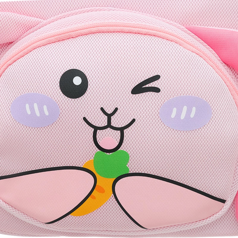 Balo cho bé mẫu giáo Tbwin PANNA8 thỏ tai dài E2534 hồng 7