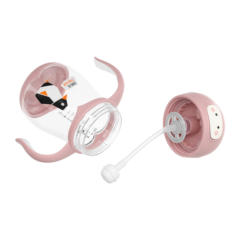 Bình tập uống Galena GA-B05 240 ml - Chim cánh cụt (từ 6 tháng) - Giao mẫu ngẫu nhiên 9