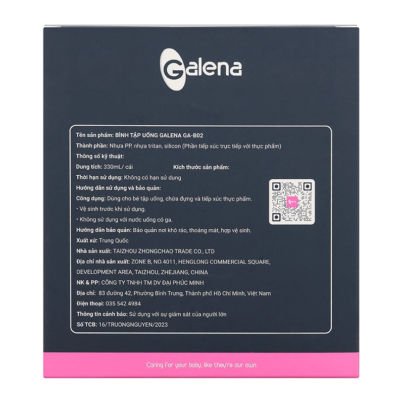 Bình tập uống Galena GA-B02 330 ml - Giao ngẫu nhiên (từ 6 tháng) 5
