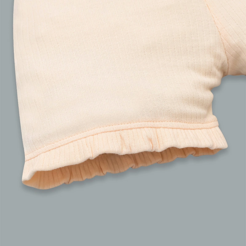 Bộ sát nách bé gái Lullaby NH559N màu be 10