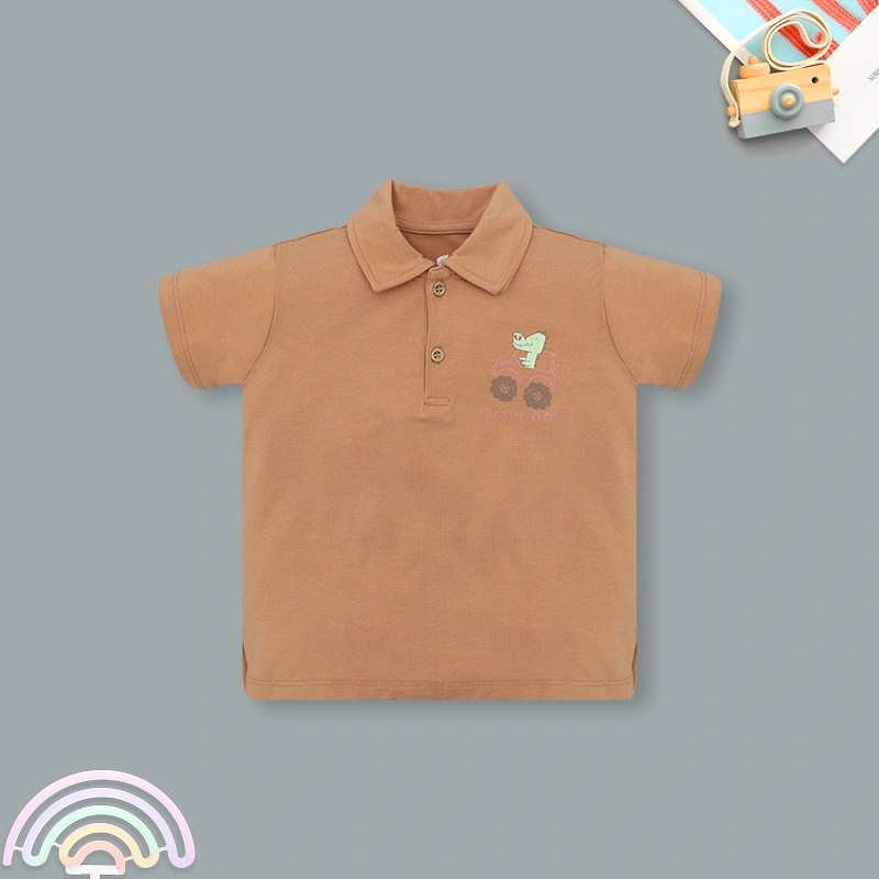 Bộ tay ngắn bé trai Lullaby NH556N màu xanh 15