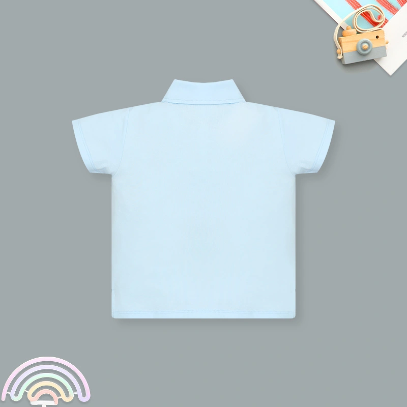 Bộ tay ngắn bé trai Lullaby NH556N màu xanh 3