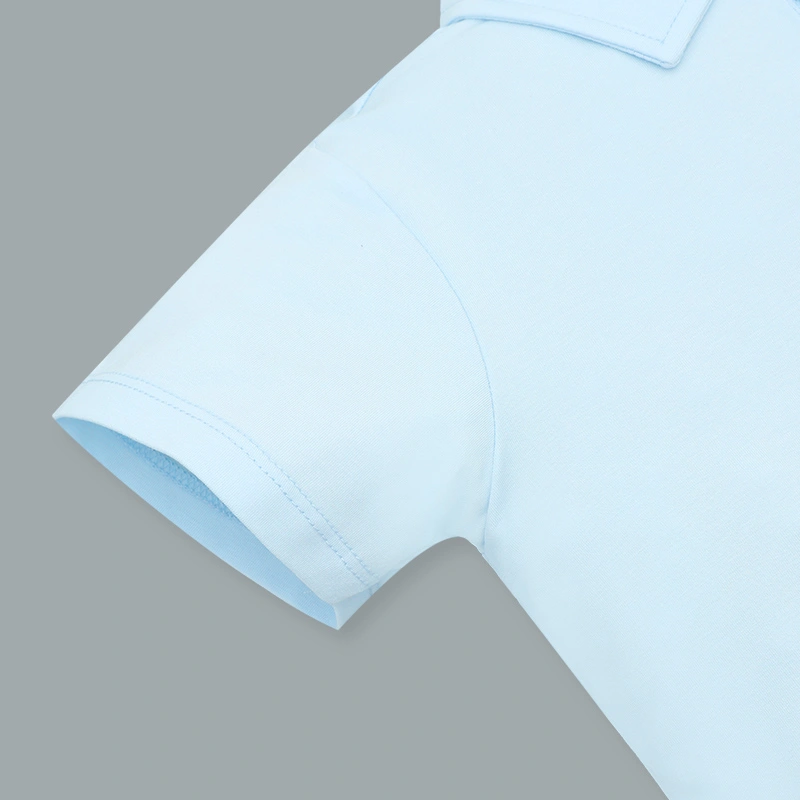 Bộ tay ngắn bé trai Lullaby NH556N màu xanh 5