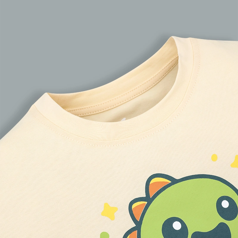 Bộ tay ngắn bé trai Rabity 965.004 màu be 4