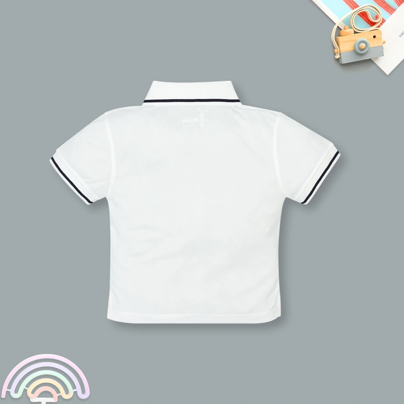 Bộ tay ngắn bé trai Rabity 965.005 màu trắng 3