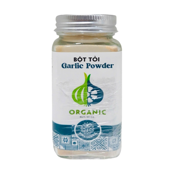 Bột tỏi hữu cơ Vinasamex hũ 50g