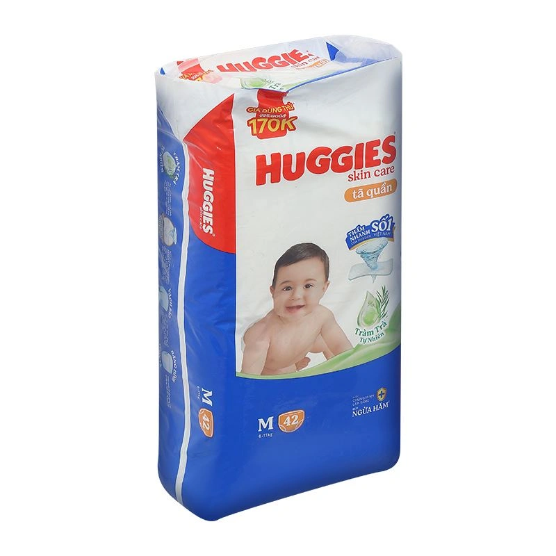 Tã quần Huggies Skincare Jumbo size M 42 miếng (6 - 11 kg) 3