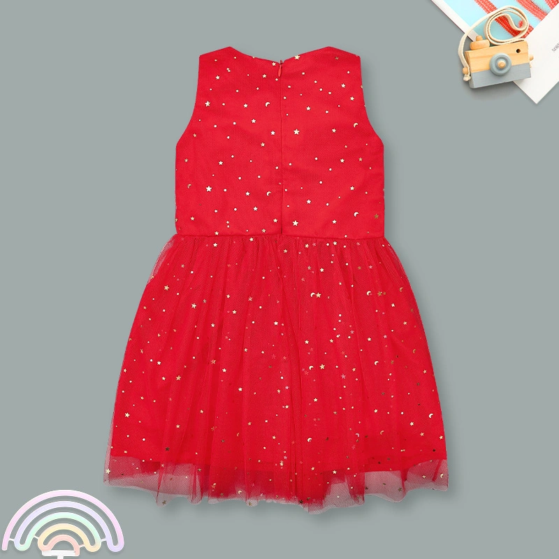 Đầm voan bé gái Rabity 953.036 màu trắng 11