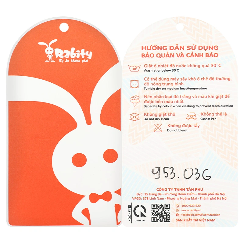 Đầm voan bé gái Rabity 953.036 màu trắng 29