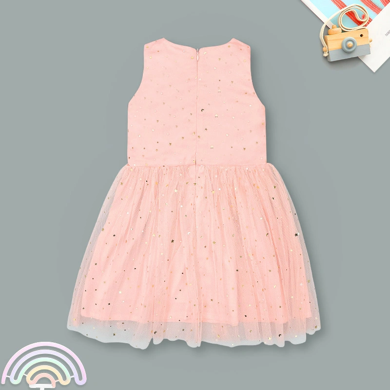 Đầm voan bé gái Rabity 953.036 màu trắng 20