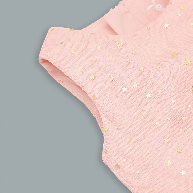 Đầm voan bé gái Rabity 953.036 màu trắng 22