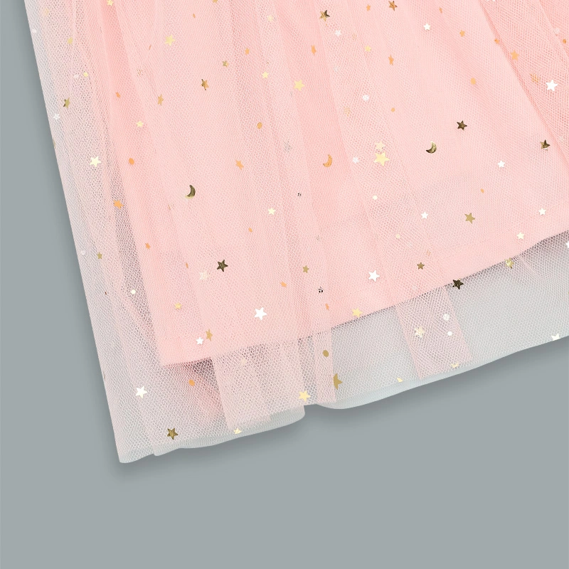 Đầm voan bé gái Rabity 953.036 màu trắng 23