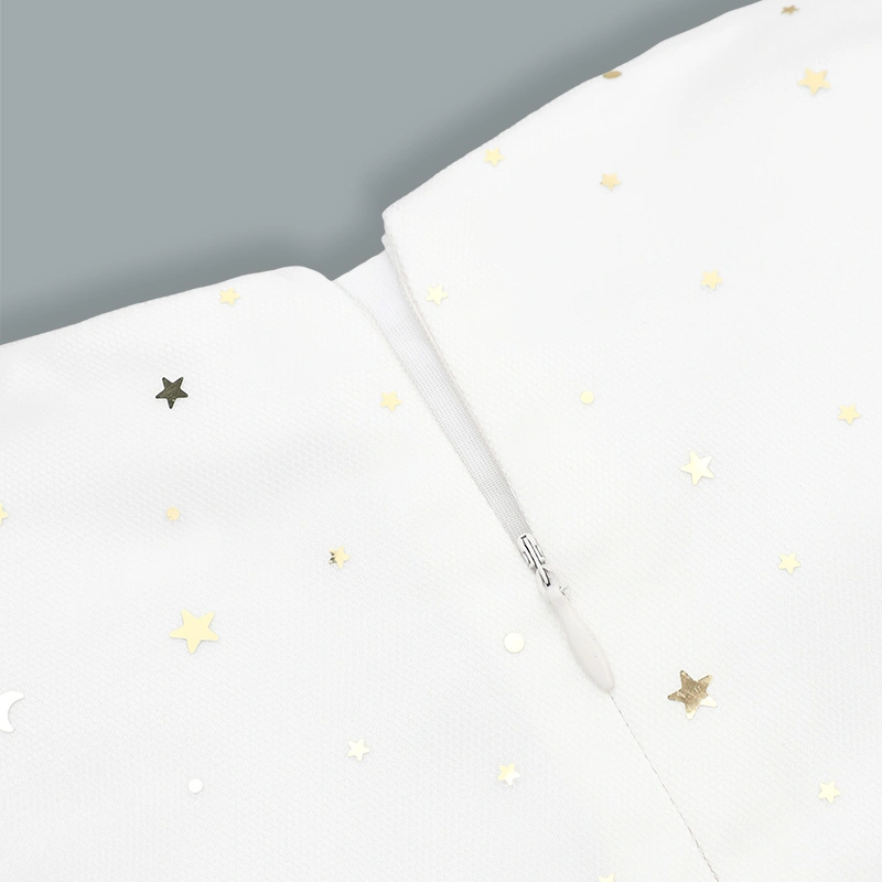 Đầm voan bé gái Rabity 953.036 màu trắng 7