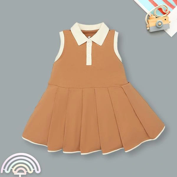 Đầm Lullaby cotton nâu